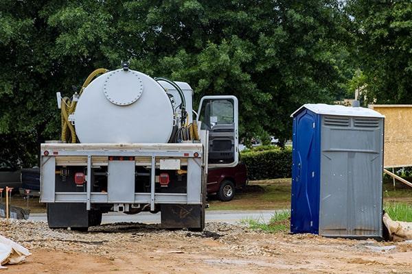 workers at Bristol Porta Potty Rental